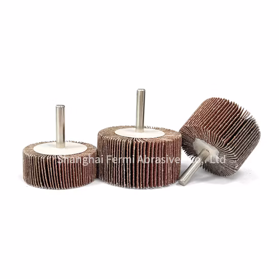 50*25*6mm, P60, Utensili per lucidatura in cotone Utensili abrasivi Ruota lamellare per metallo