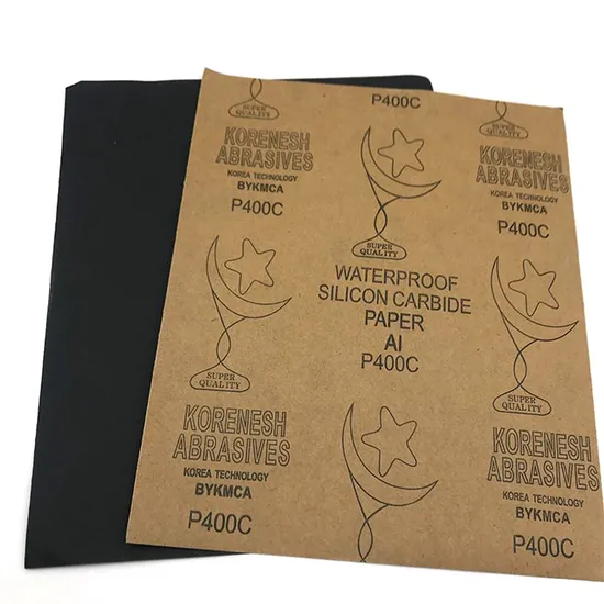 Carta vetrata abrasiva rivestita a nastro abrasivo a umido e a secco per rotolo di ricambio per levigatrice a nastro abrasivo