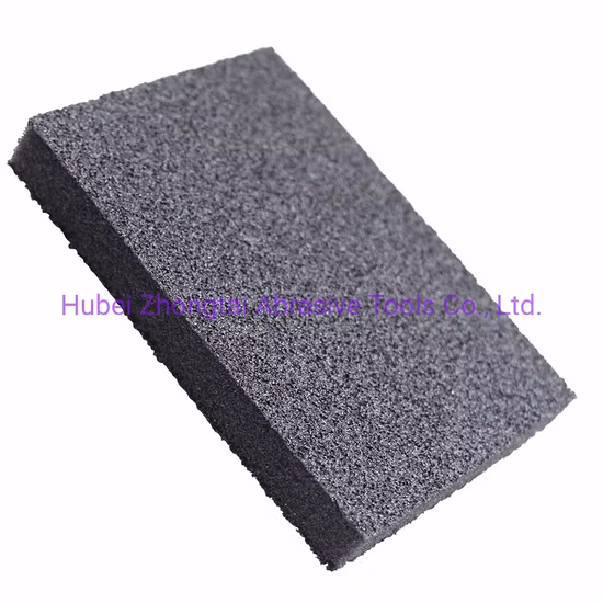 Blocco di spugna abrasiva in schiuma grossolana, media e super fine