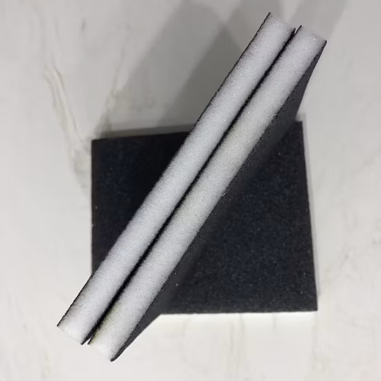 Spugna abrasiva per pulizia pesante con sabbia di ampia area